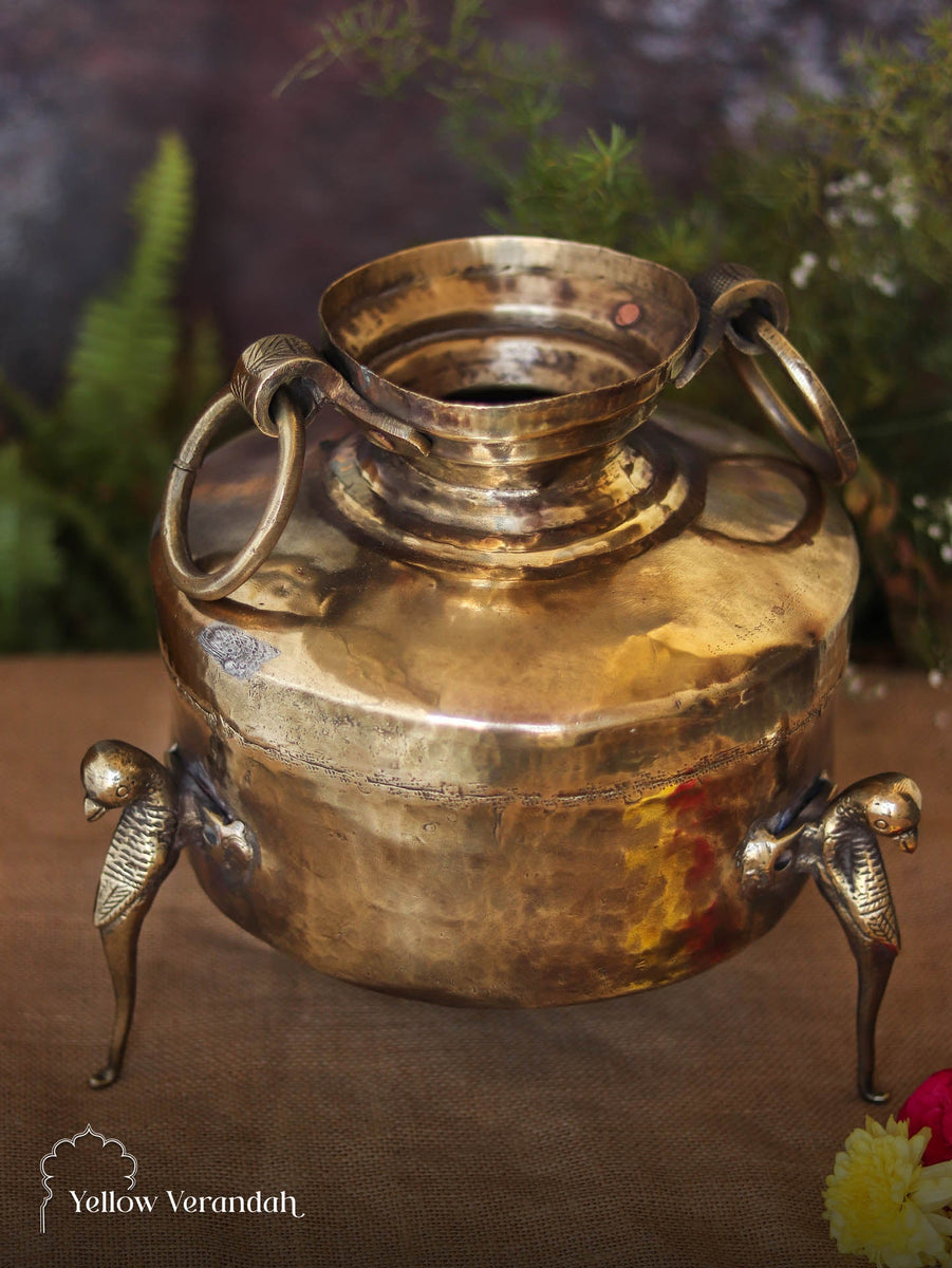 Vintage Copper Pot – Yellow Verandah