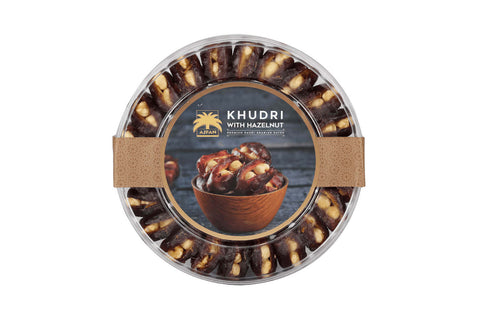 Khudri With Stuffed Hazelnuts | Premium Arabian Dates
