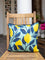 Lemon Zest Cotton Cushion Cover - 16 Inch