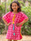 Carol Organic Cotton Block Printed Kaftan For Kids