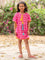 Carol Organic Cotton Block Printed Kaftan For Kids