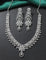 Designer Zirconia Crystal Elegance Necklace Set