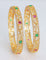 Designer Zirconia Gold Plated Bangles