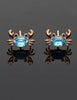 Swarovski Crystal Crab Chain Pendant