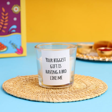 Quirky Candle for my Sibling