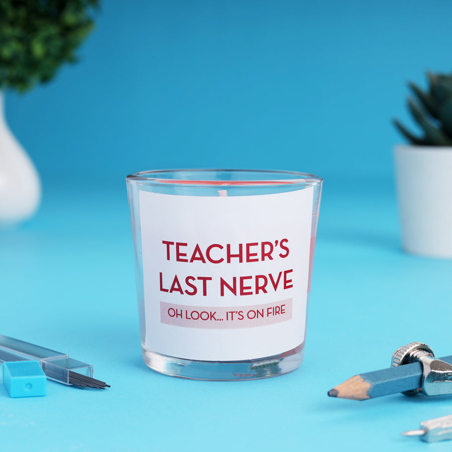 Teacher's Meltdown Candle