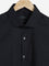 WES Formals Black Ultra-Slim Fit Shirt