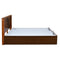Electra Prime Bed with Semi Hydraulic Storage (Walnut)