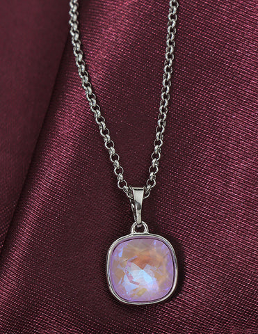 Swarovski Crystal Moonlit Mist Chain Pendant