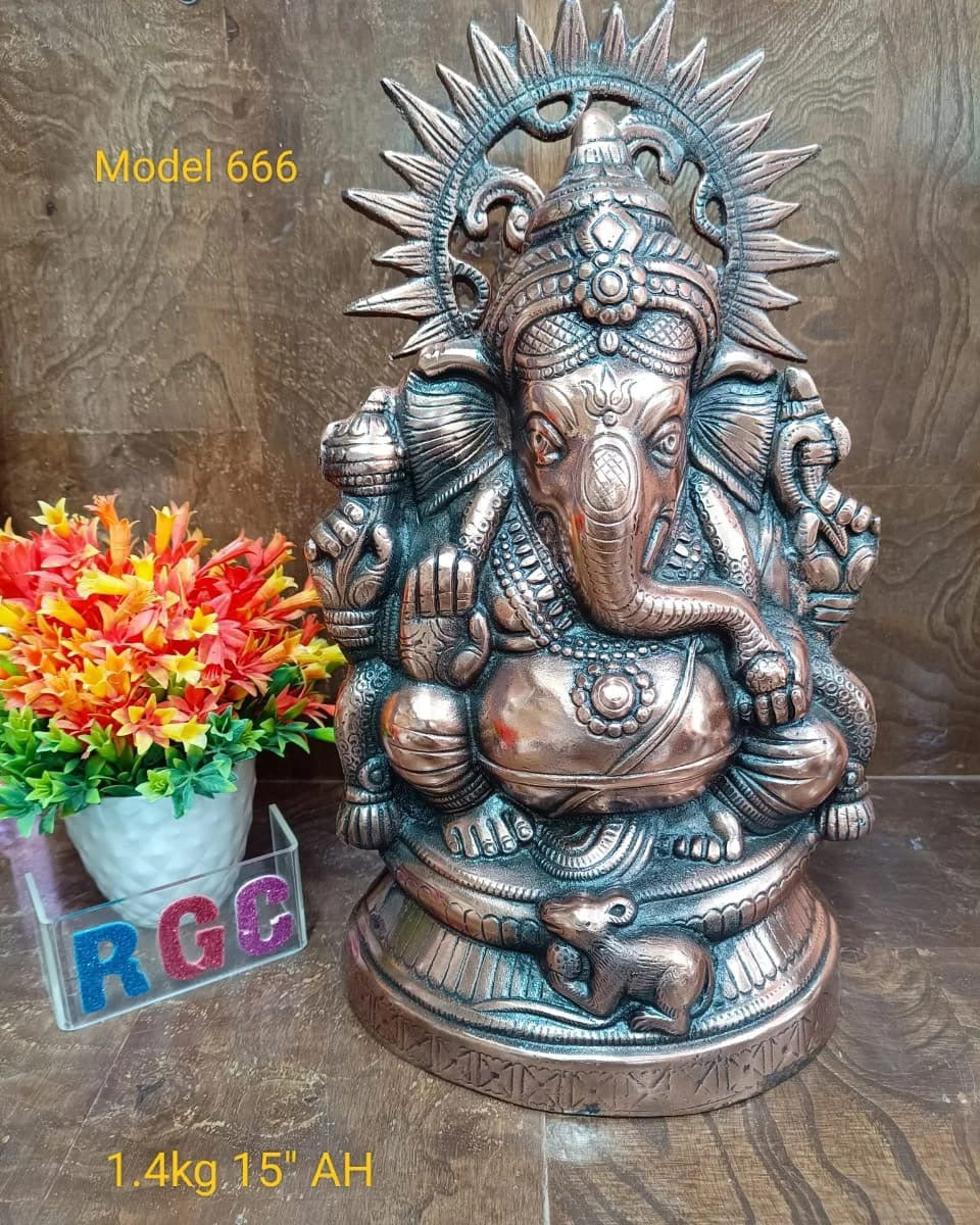 Gun metal Ganesh Model 666