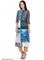 Multicoloured Printed 3/4 Sleeve kurta