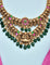 Designer Matt Lakshmi Devi Kempu Necklace Set