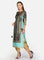 Dark Green Round Neck kurta