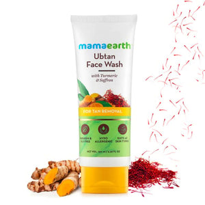 Ubtan Face Wash with Turmeric & Saffron for Tan Removal