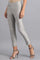 Silver Solid Trousers