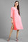 Pink Round Neck Solid kurta