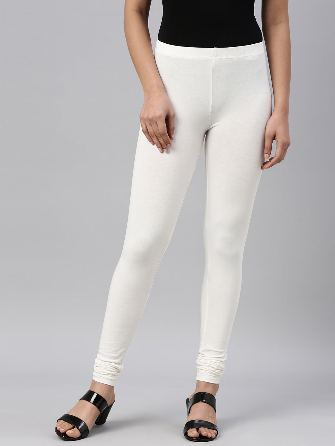 Ladies hotsell cream leggings