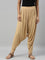 Women Solid Wheat Patiala Pants