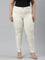 Women Solid Cream Super Stretch Jeggings