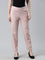 Women Light Pink Chinos Trousers