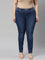 Women Solid Blue Denim Jeggings