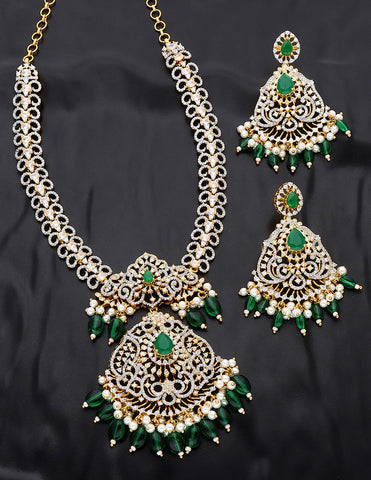 Designer GJ Polish Necklace Set