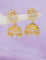 Designer Zirconia Peacock Shaped Jhumka