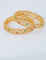 Designer Zirconia Gold Plated Bangles