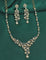 Designer Zirconia Crystal Elegance Necklace Set