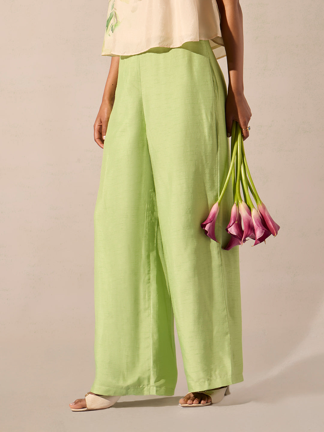 Solid Pants - Green