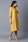 Yellow A-Line kurta