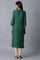 Teal Mock Layer kurta