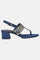 W NAVY Almond Toe Block Heel-WSOFIA