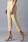 Light Gold Solid Pants