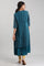 Blue A-line kurta