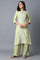 Green Straight kurta