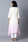 Bubblegum Pink Side Dipped kurta