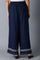 Navy Blue Parallel Pants