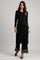 Black Round Neck Winter kurta
