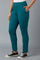 Blue Cotton Lycra Jersy Pants