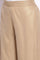 Gold Chiffon Parallel Pants