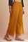 Light Yellow Solid Parallel Pants