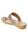 Aurelia Glitter Gold Glitter Almond Wedge