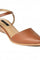 Aurelia Solid Tan Pointed Wedge