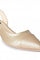 Aurelia Textured Beige Pointed Block Heel