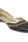 Aurelia Embroidered Navy Square Flat