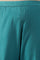 Plus Size Teal Green Karnatka Silk kurta With Slim Pants And Mukaish Dupatta