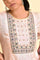 Light Pink Embroidered Kurta, Pants And Dupatta Set