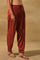 Red Solid Salwar