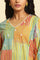 Multi-Coloured Printed Straight Kurta With Lace